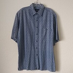 FINAL MARKDOWN Men's Penta Club SS 100% Silk Shirt (XL)